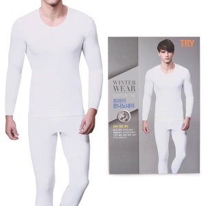[TRY]나노노빌리티남상하 남성 내의상하세트 60수 양면내복